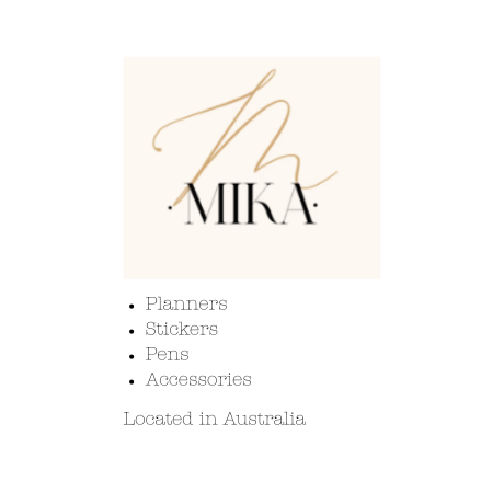 Mika Planners